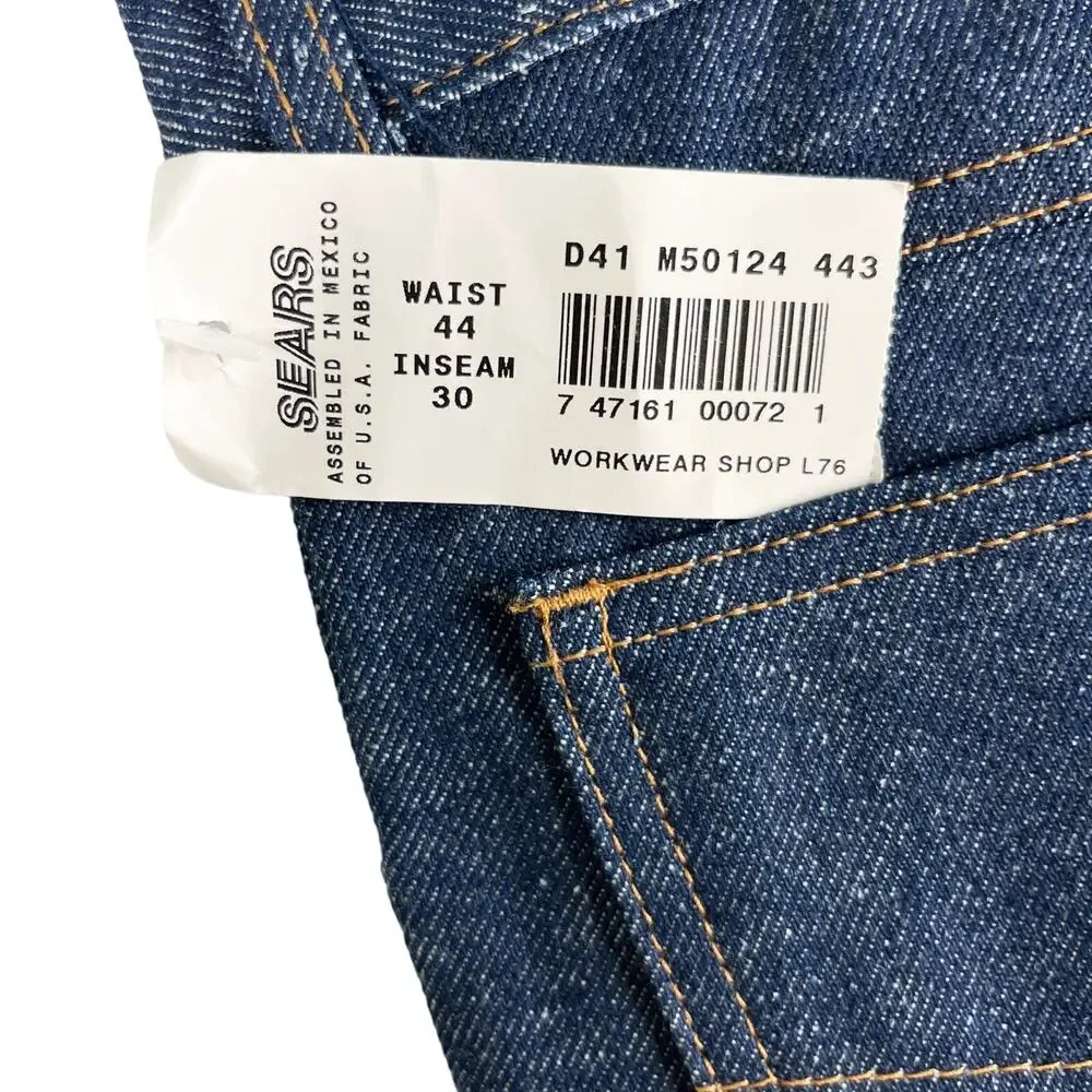 Sears Roebucks Deadstock Jeans Vintage 44 x 30 Boot Cut New